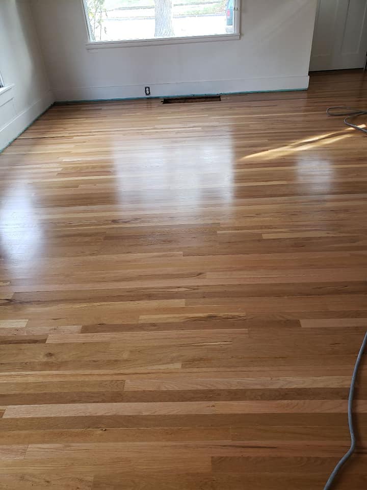 Luxury vinyl plank flooring